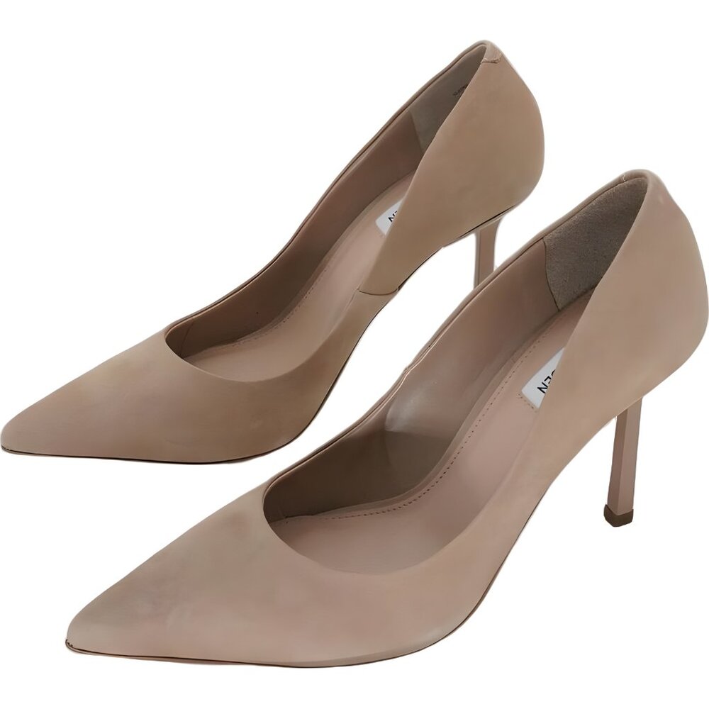 Steve Madden Classie Pointed Toe Tan Nubuck Pumps… - image 2